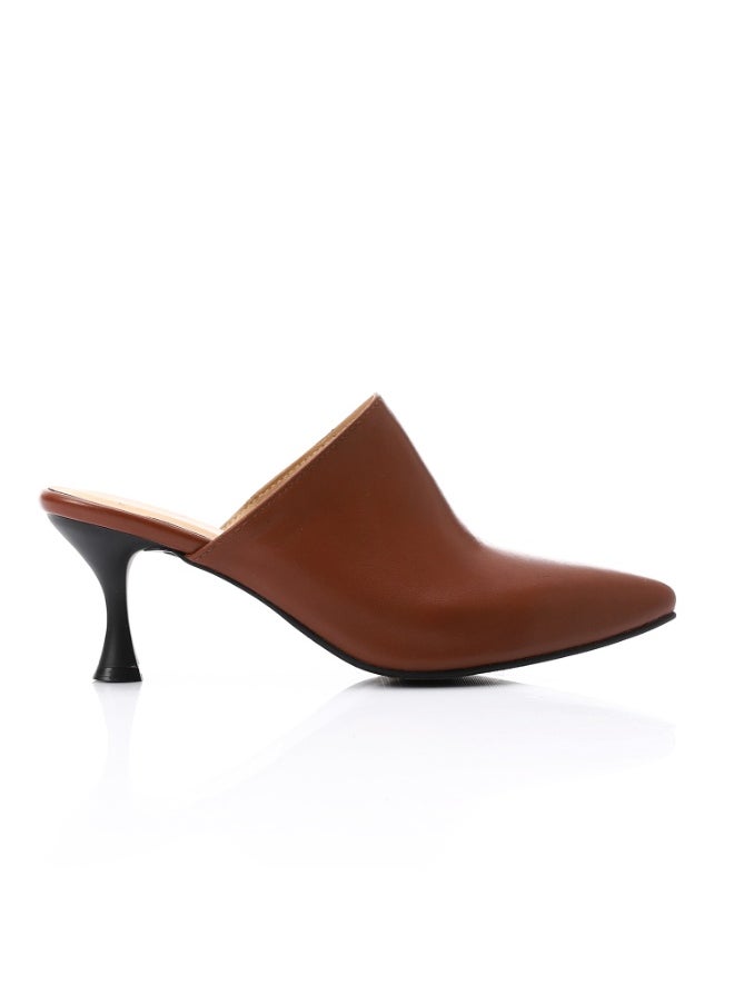Mr.joe Mr Joe Elegant Pointed Pumps For Women- Brown-3008  - Image 2