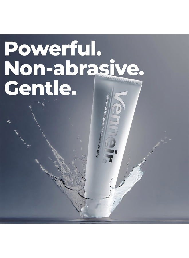 Venneir Professional Toothpaste for Cosmetic Smiles, Advanced Stain-Removal, 2.5 oz - Image 4