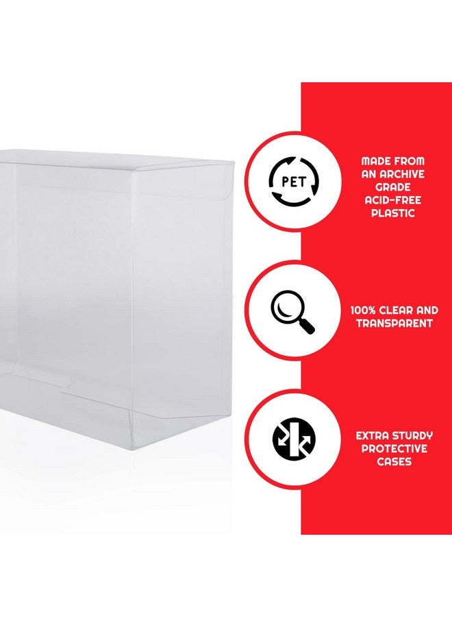 EVORETRO [10-Pack] Pop Double Protector Case for Funko Pop 2 Pack - 0.35 mm Thick Clear Pet Plastic Protector Case - Store, Protect, Display Your Disney, Marvel, DC and More 2 Pack Funko Pop Figures - Image 2