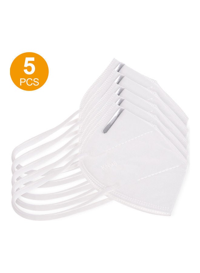 NIBEMINENT 5-Piece KN95 Disposable Face Mask With 4-Layer - Image 4