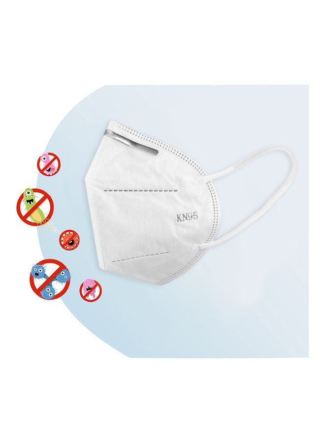 NIBEMINENT 5-Piece KN95 Disposable Face Mask With 4-Layer - Image 3