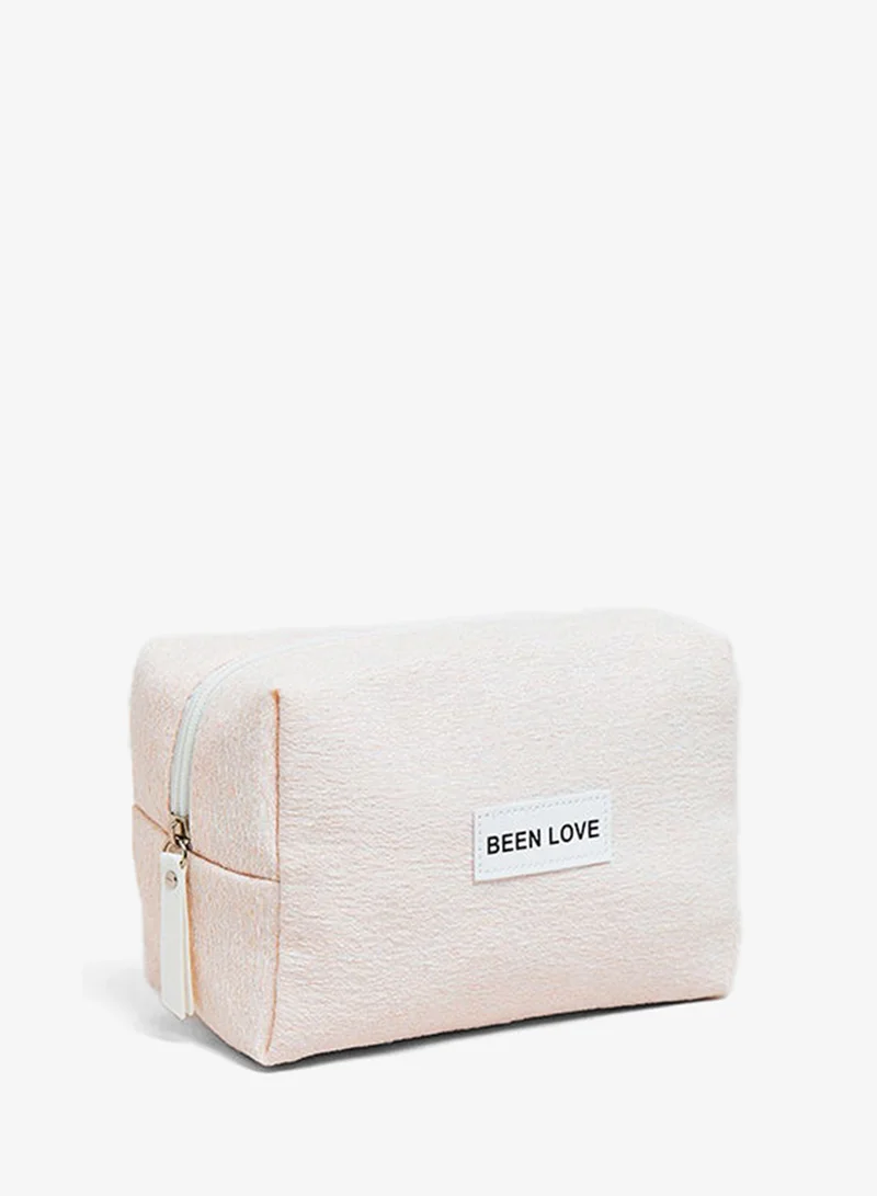 أر أند بي Textured Cosmetic Pouch