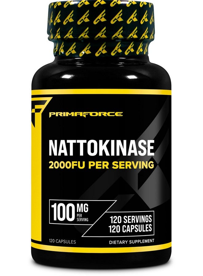 Primaforce Nattokinase (100mg) 2000 FU Per Serving, 120 Capsules - Image 1