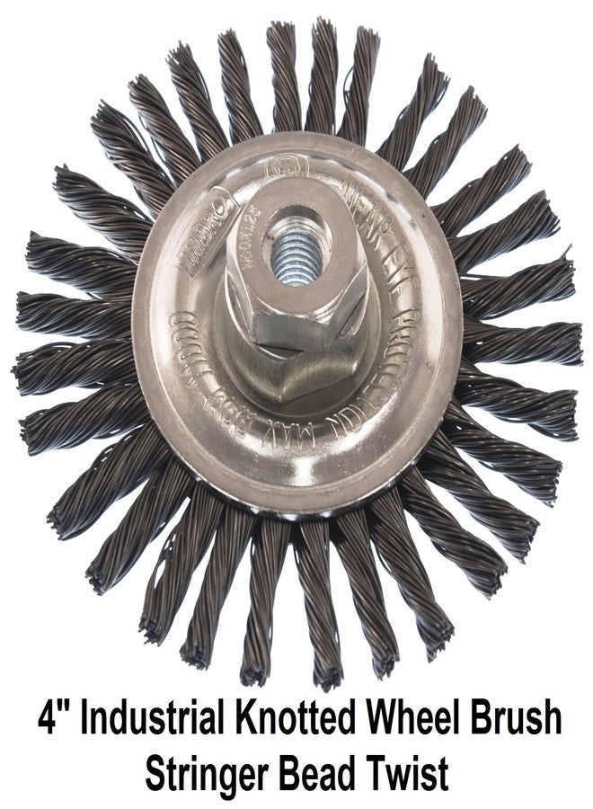 Mibro 618000 (7-Piece) Industrial Manganese Wire Brush Set for Removing Rust, Scale, Paint, and Dirt - Image 5