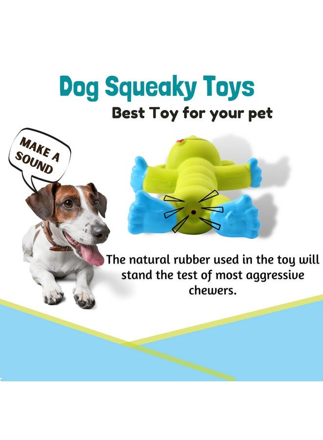 Generic 6-In-1 Toys Gift Box For Small To Medium Dog (Deluxe Kit) | Slipper Rope, Nylon Bone, Rabbit Plush Toy, Green Monkey Squeaky Toy, Paw Puzzle Toy, American Rugby  - Image 2