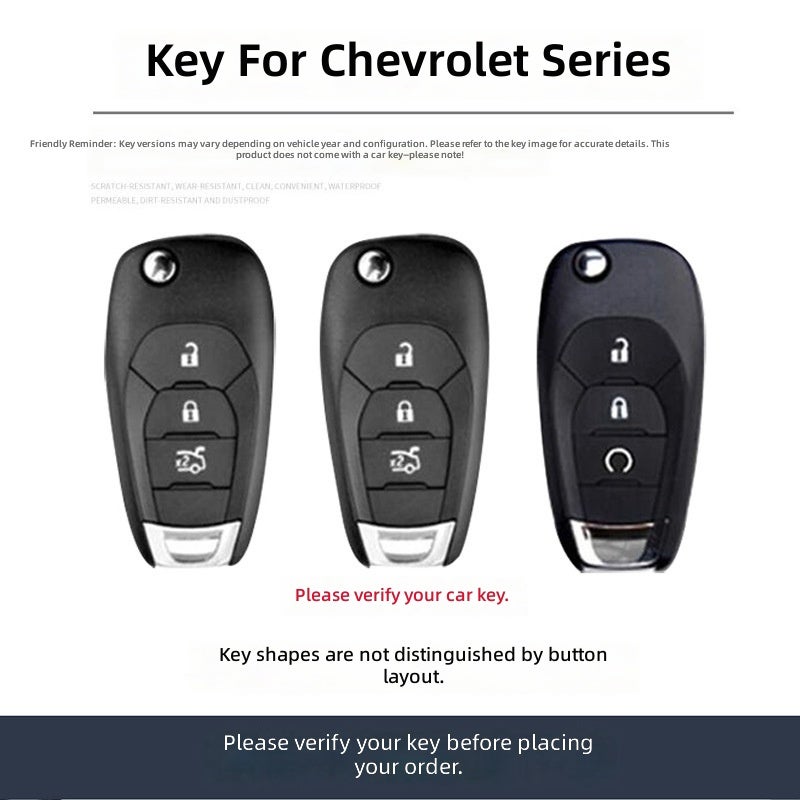 Chevrolet 2022 Chevrolet Cavalier Key Case - Metal Cover for Cruze, Trax & Trailblazer - Image 2