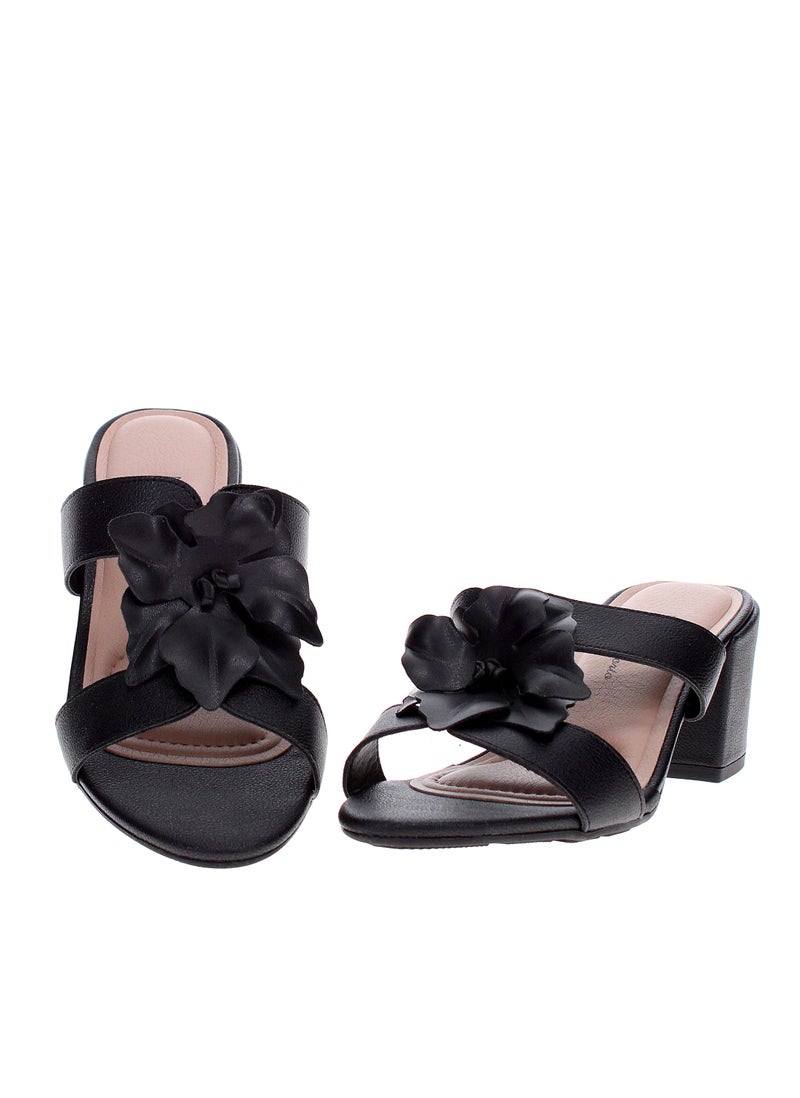 MODARE Mid Heels Sandals for Women – Sling Back Heel Sandals for Girls with Ankle Strap - Image 4