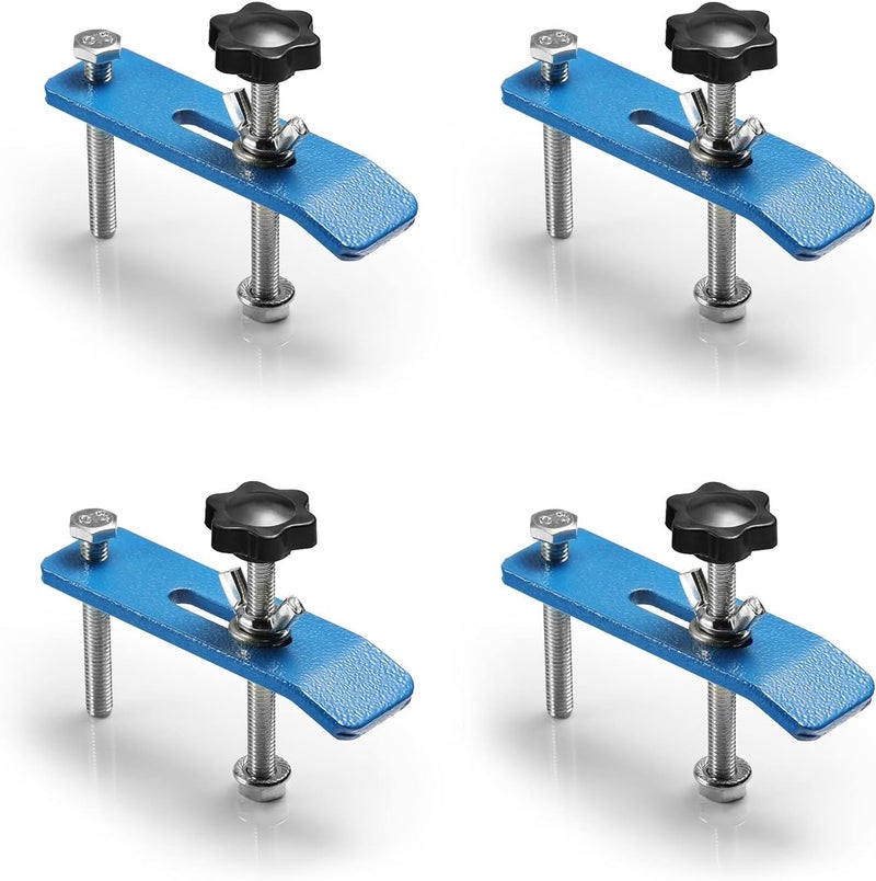 Genmitsu 4 Pack Hold Down Clamp Kit, CNC Router Clamp for Woodworking and Metalworking, 3-7/20''L x 4/5'' W x 2-7/10''H, Compatible with 4040-PRO/MAX/Reno, 3030-PROVer Max, PROVerXL 4030 V2/6050 Plus - Image 1