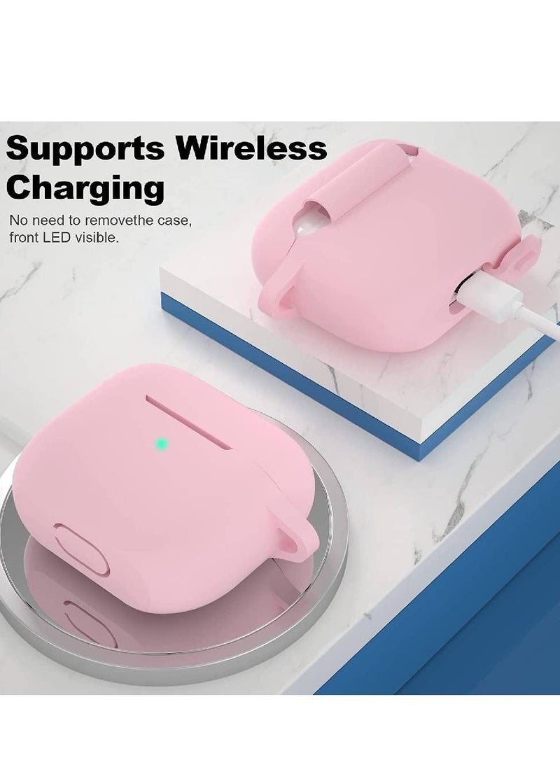 Generic - AirPods 3 Protective Silicone Cover Case Pink - Image 1
