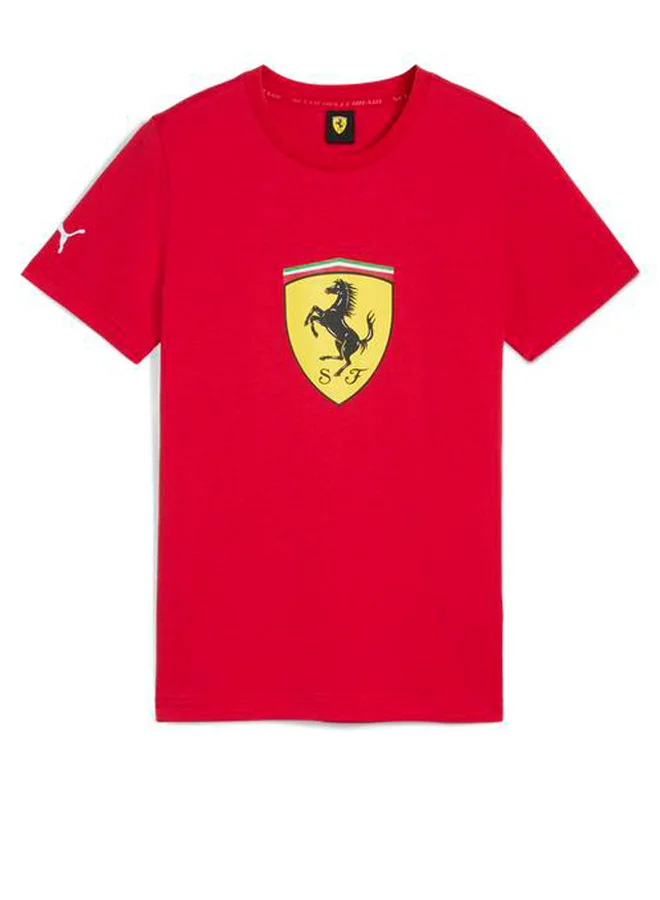 PUMA Youth Ferrari Race Big Shield T-Shirt