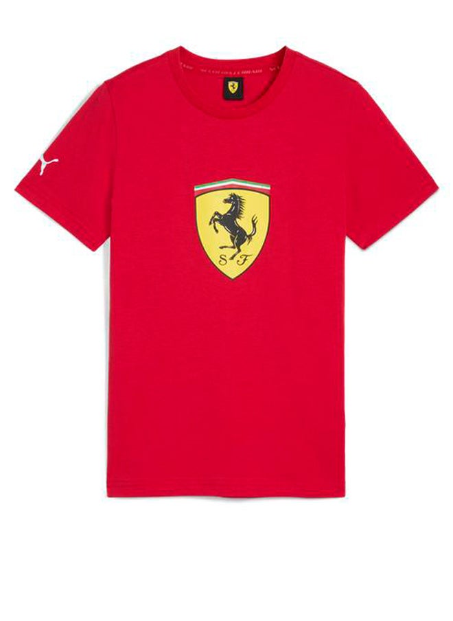 PUMA - Youth Ferrari Race Big Shield T-Shirt - Image 1