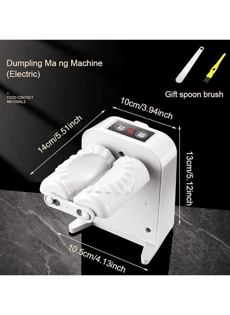 NBB GLOBAL TRADERS - Electric Dumpling Maker Machine | Automatic Dumpling Maker | Adjustable, Easy to Operate Home Dumpling Press | Includes Spoon & Brush | Fast Dumpling Mould Machine - Image 1