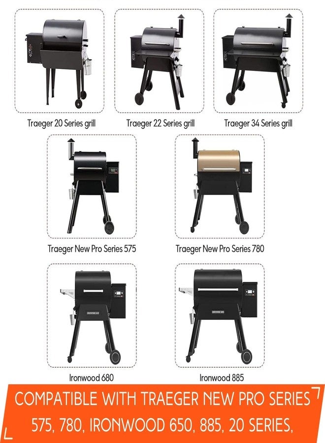 Findful 30 Pack BAC407 Grease Bucket Liner Compatible for Traeger Pro Series 575/780, 22/34 Series, Ironwood 650/885 Grills, Grill Accessories Drip Tray Liner - Image 4