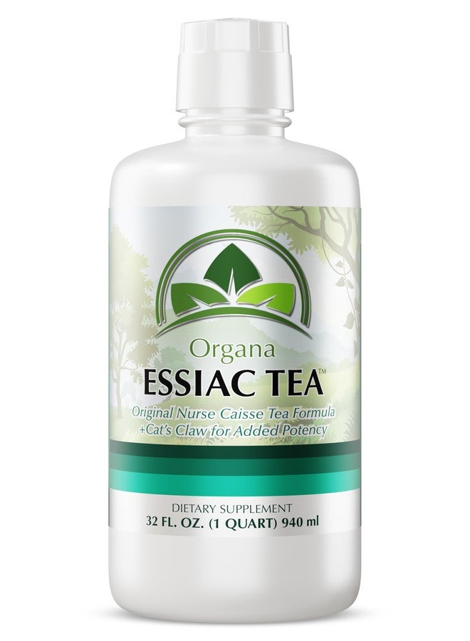 NutriNoche Organa Genuine Essiac Tea - Organic Liquid Essiac Tea - 4 Herb Genuine Essiac Formula - Ojibwa Herbal Detox Blend - Organic & Wildcrafted Herbs - Great for Wellness & Vitality - 32 oz Bottle - Image 5