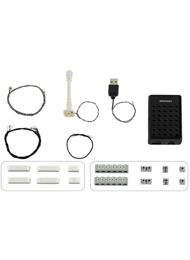 BRIKSMAX BRIKSMAX 2.0 Moc Lighting Starter Kit Lego Building MOC for DIY Lego  - Image 2