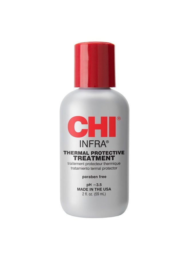 CHI Infra Thermal Protective Treatment, Hair Serum For Protecting Color & Adding Superior Shine & Softness, Hydrating Formula, Sulfate-free, 2 Oz  - Image 1