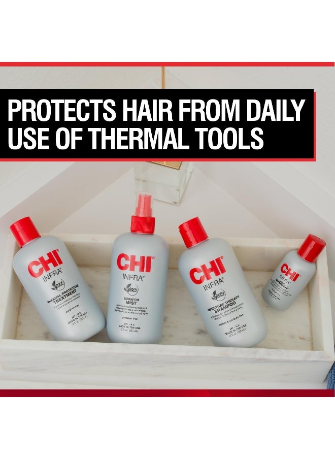 CHI Infra Thermal Protective Treatment, Hair Serum For Protecting Color & Adding Superior Shine & Softness, Hydrating Formula, Sulfate-free, 2 Oz  - Image 4