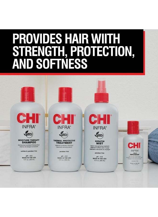 CHI Infra Thermal Protective Treatment, Hair Serum For Protecting Color & Adding Superior Shine & Softness, Hydrating Formula, Sulfate-free, 2 Oz  - Image 5