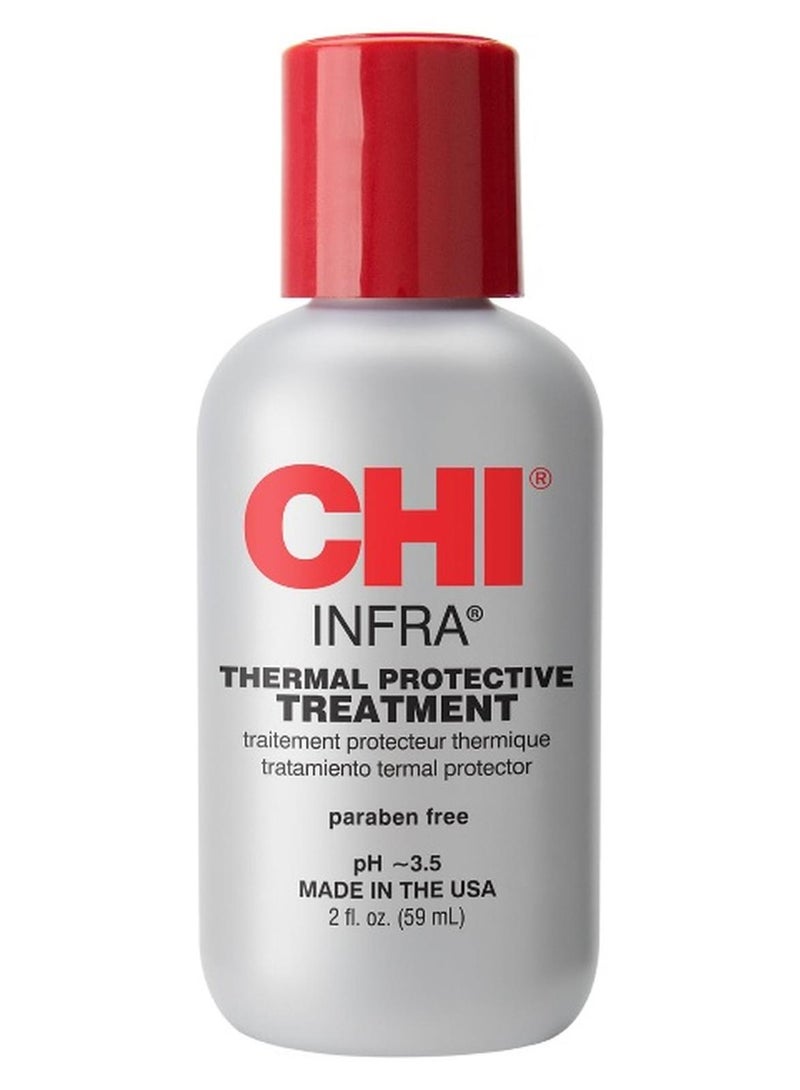 CHI Infra Thermal Protective Treatment, Hair Serum For Protecting Color & Adding Superior Shine & Softness, Hydrating Formula, Sulfate-free, 2 Oz - Image 1
