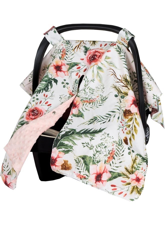 Insular Baby Car Seat Cover (Rose) - Image 1