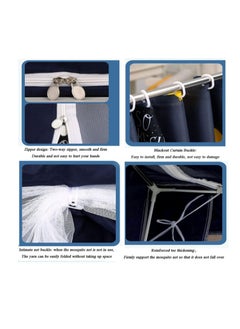 Bed Canopy Tents Curtain Blackout Curtain Single Bed Tent Curtain Student Shading Cloth Bed Canopy Mosquito Net Student Sleep Privacy Protection - pzsku/Z5D02E8FA717F7127663DZ/45/_/1705919235/fad494ac-21aa-4686-9792-25d0a92f8559