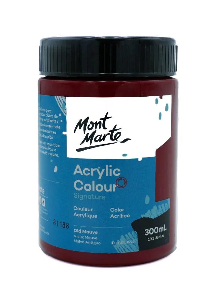 ألوان أكريليك من مونت مارت بسعة 300 مل - موف قديم