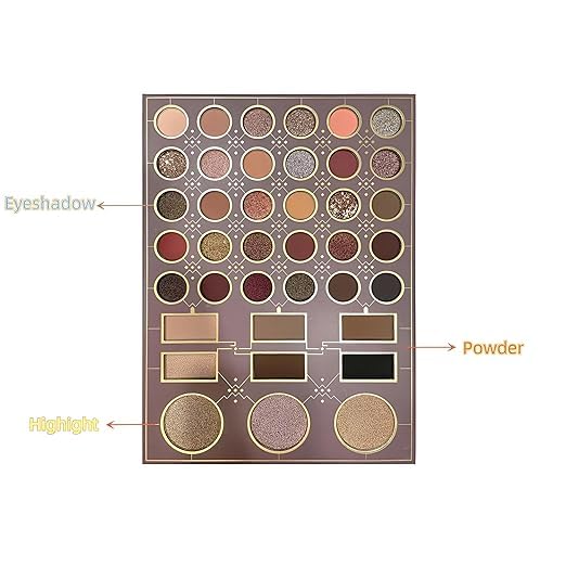 ADOERE Professional 78 Color Eyeshadow makeup kit Eye Face Palette Including 60 Eyeshadow 6 Pressured Powder 3 Highlighter3 Lip Cream3 Blusher 3 Concealer936 g Multicolors - Image 5