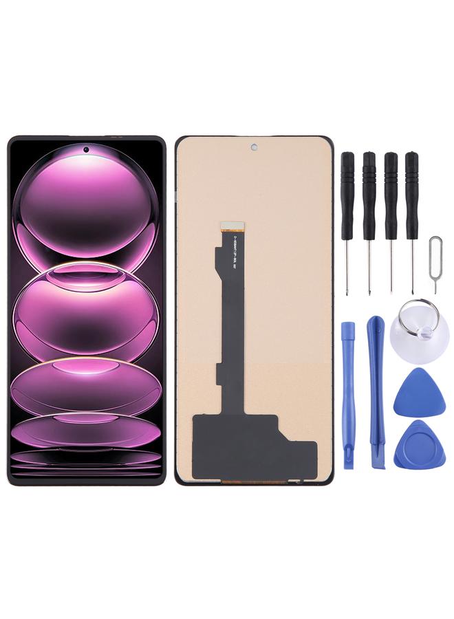 erorex Replacement TFT LCD Screen For Xiaomi Redmi Note 12 Pro+ with Digitizer Full Assembly, Not Supporting Fingerprint Identification - Image 1