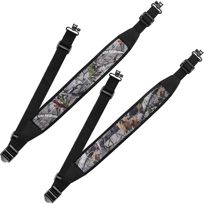 Anglekai 2 Pack Two-Point Traditional Sling Shoulder Strap for Hunting - Image 1