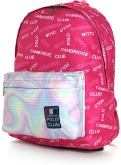 Cambridge Polo Club Rococo Unisex Children's Primary School Bag with Front Compartment  - Image 2