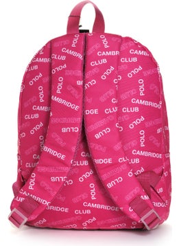 Cambridge Polo Club Rococo Unisex Children's Primary School Bag with Front Compartment  - Image 4