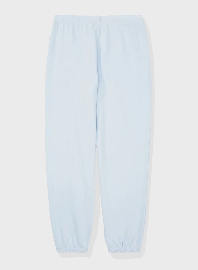 امريكان ايجل Drawstring Wide Leg High Waist Jogger