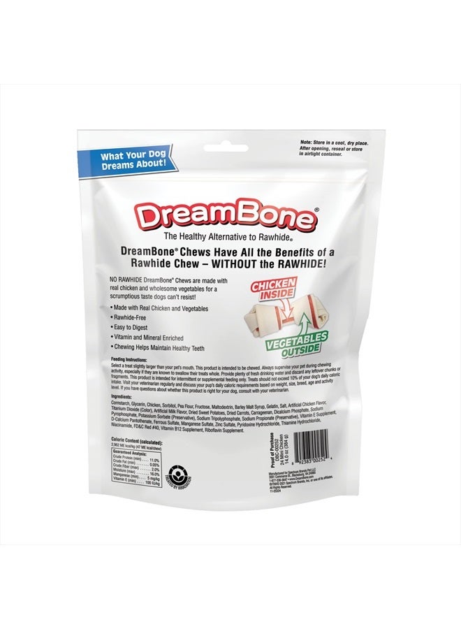 DreamBone Mini Chews With Real Chicken 24 Count, Rawhide-FreeChews For Dogs - Image 2