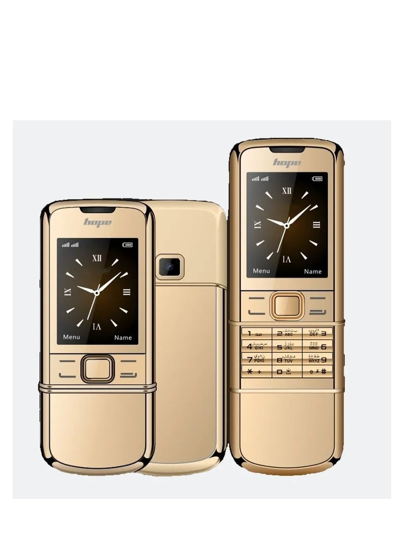Hope Gold Luxury Slider Classic Mobile Phone - Image 2