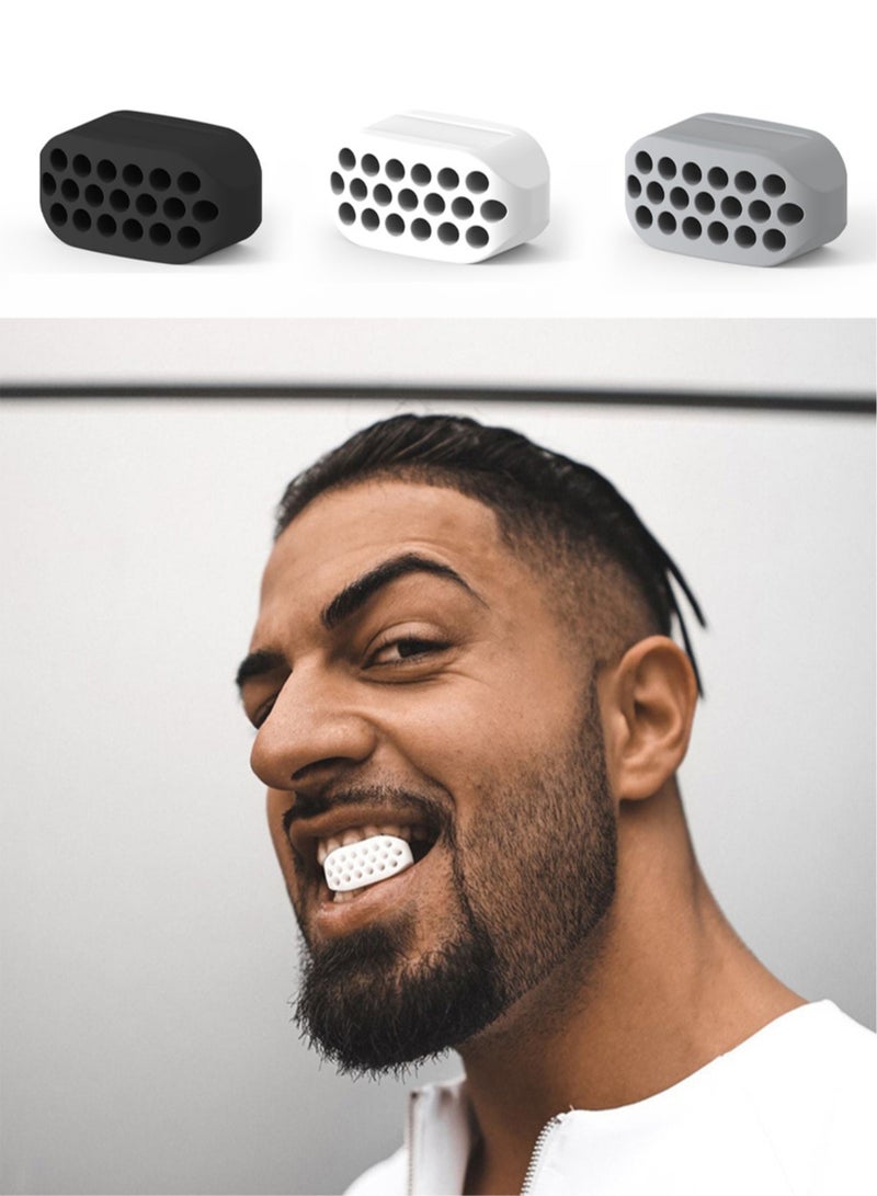 MissTiara 3-Piece Facial Muscle Shaping Chin Training Shaping Balls - Image 2