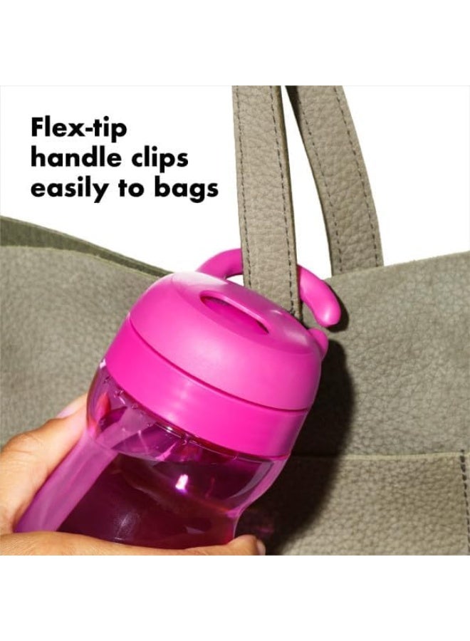 OXO Tot Adventure Water Bottle Pink - Image 4