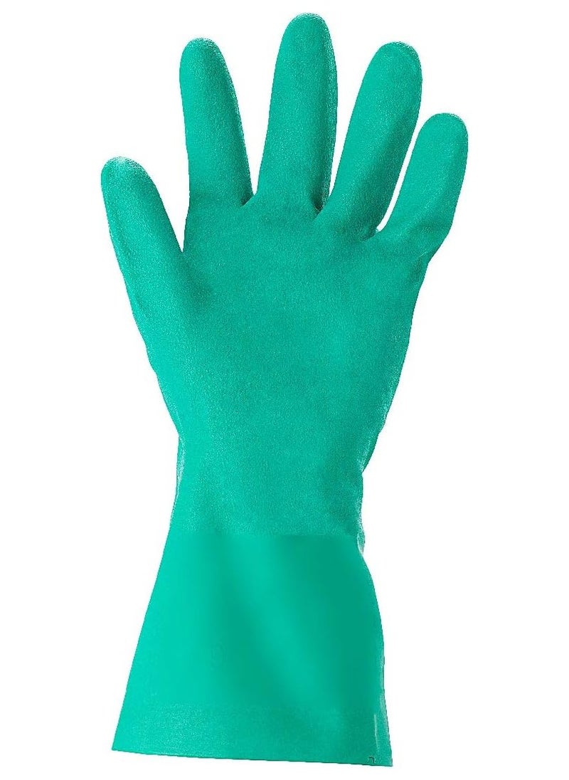 Ansell - Nitrile Flocklined Gloves Made in China, 1 Pair - Multi-Purpose Use & Made of Nitrosolve Nitrile, A Special Formula for Excellent Mechanical & Chemical Resistance Size(SMALL) - Image 1