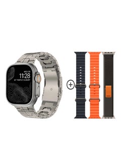 FereFit Smart Watch WS-X90 Max , 7 IN 1 With Health Fitness Tracker Sport Watch 7 addition Replacement Band 49MM-Multicolour  - Image 2