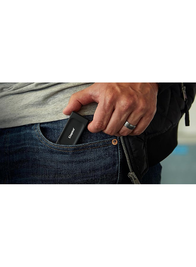 Kingston XS1000 2TB SSD | Pocket-Sized | USB 3.2 Gen 2 | External Solid State Drive | Up to 1050MB/s | SXS1000/2000G - Image 3