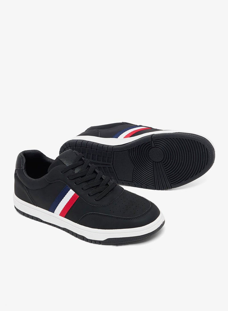 Seventy Five Casual Webbing Detail Sneakers - Image 3