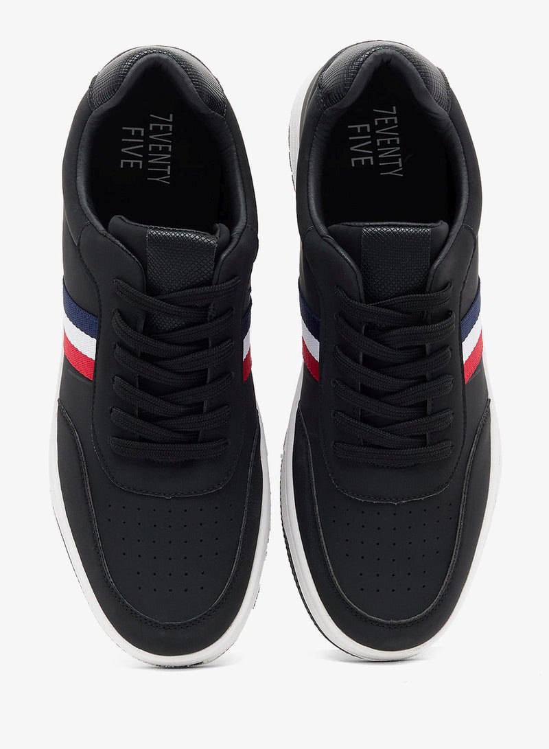 Seventy Five Casual Webbing Detail Sneakers - Image 4