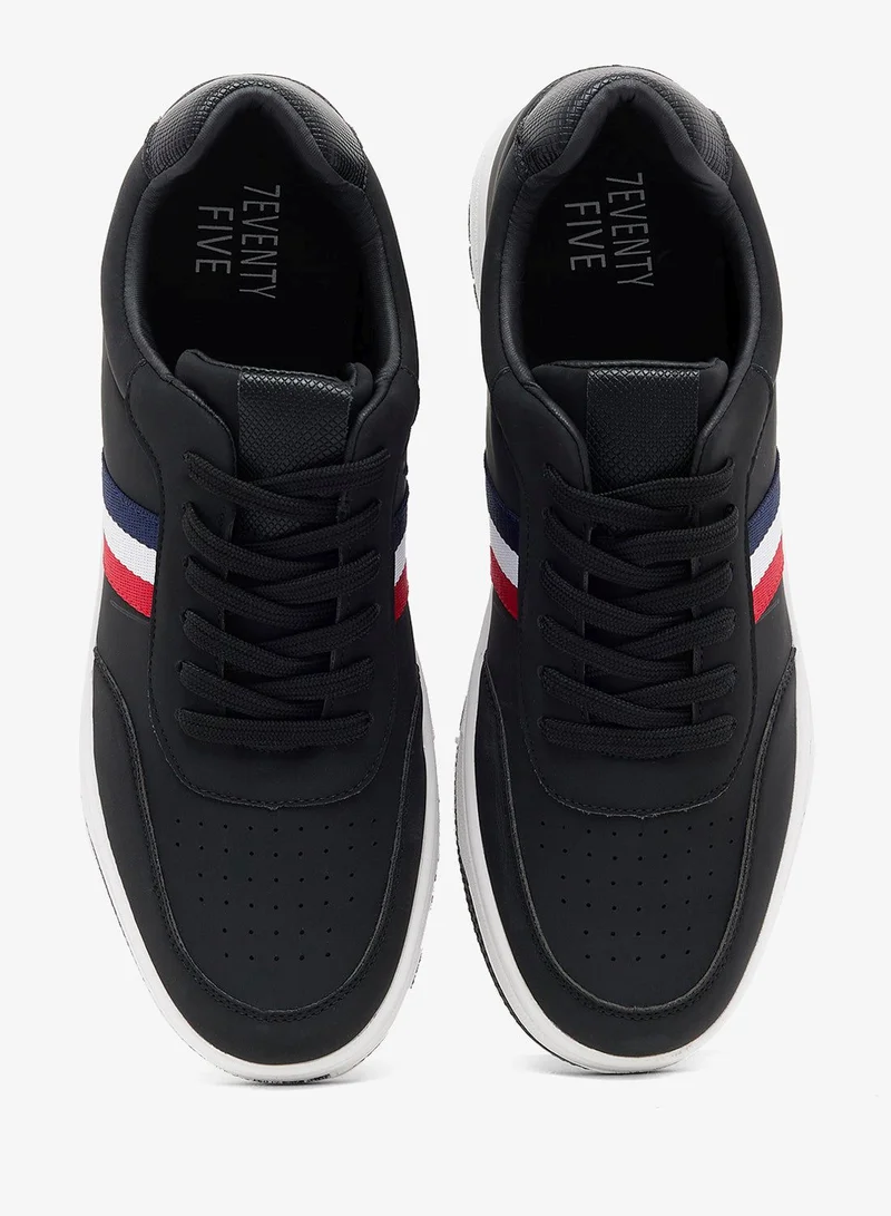 Seventy Five  Casual Webbing Detail Low Top Sneakers for Men | Best Price UAE