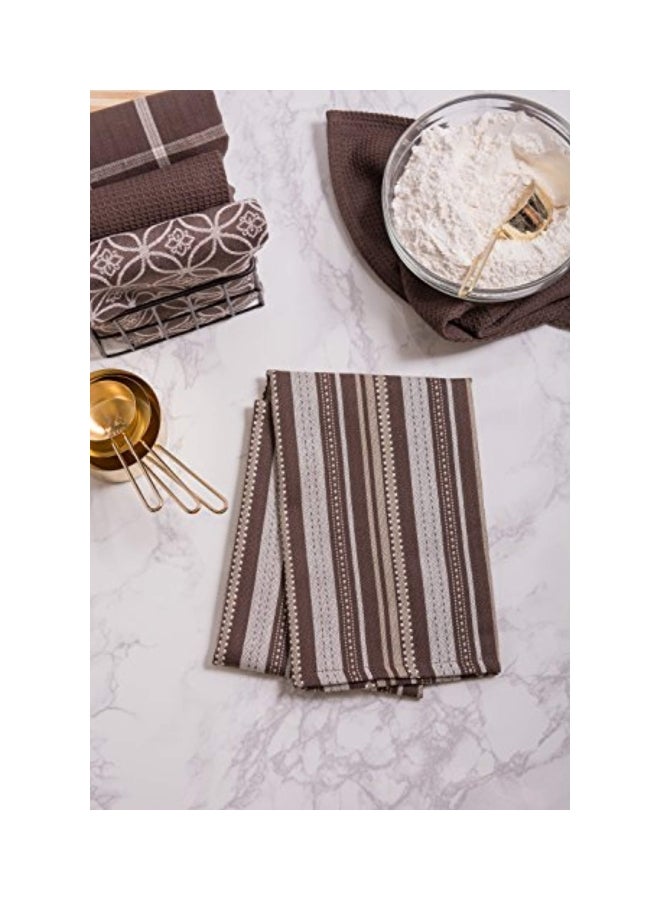 ديي طقم مناشف أطباق بطبعة من 5 قطع - Image 4