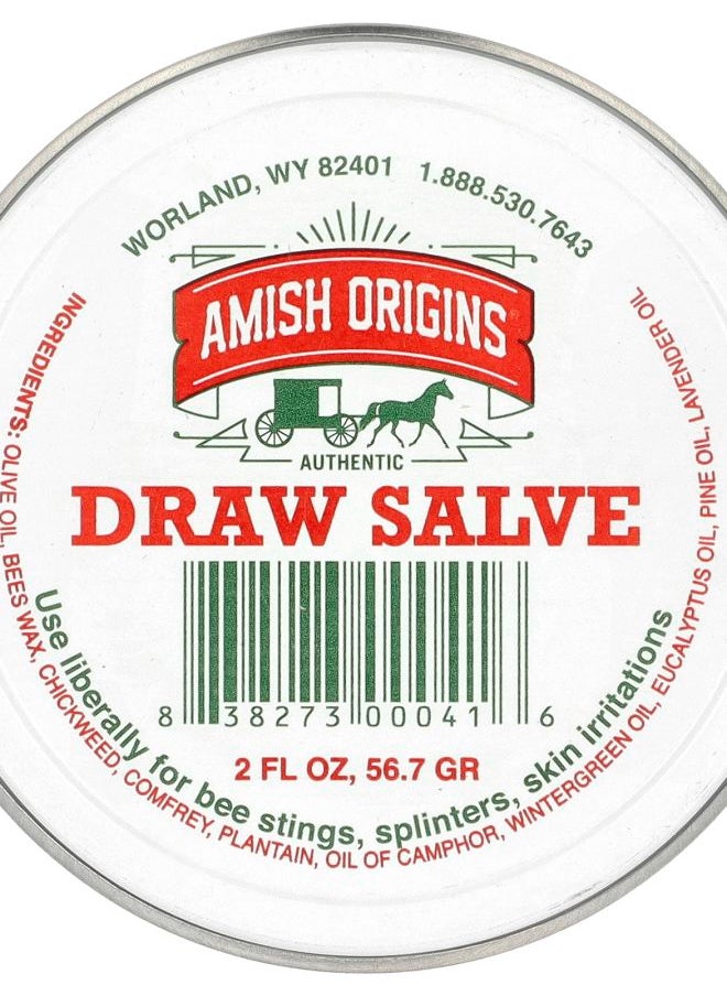 AMISH ORIGINS - Draw Salve 2 fl oz (56.7 g) - Image 1