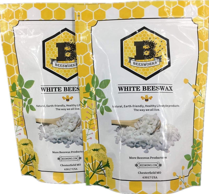 Beesworks White Beeswax Pellets (1 lb) | 100% Pure, Cosmetic Grade, Triple-Filtered Beeswax for DIY Skin Care, Lip Balm, Lotion, and Candle Making - Image 2