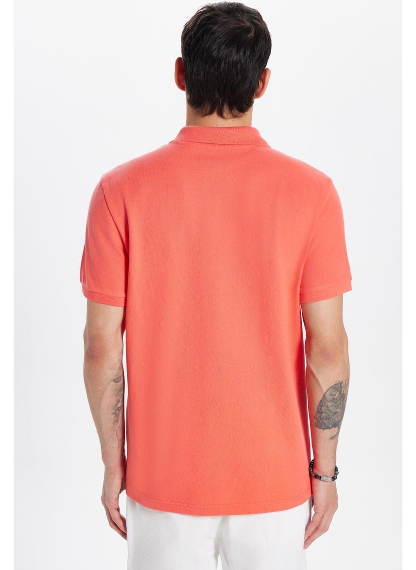 Men's Slim Fit Slim Fit Cotton Coral Polo Neck T-Shirt - pzsku/Z5D0452DDCA6FAE6AF286Z/45/_/1741286174/c29e56ce-a64b-4452-a96f-1adce648f962