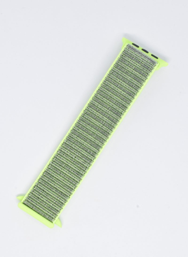 BORTONY Universal 42/44mm Nylon Replacement Watch Strap For Apple Series 6/5/4 - Image 3