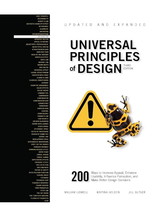 Universal Principles of Design, Updated and Expanded Third Edition: 200 Ways to Increase Appeal, Enhance Usability, Influence Perception, and Make Better Design Decisions (Volume 1)  - Image 1