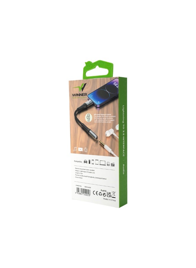 وي وينر وينر وصله صوت لايتنج الى اى يو اكس 3.5mm - Image 3
