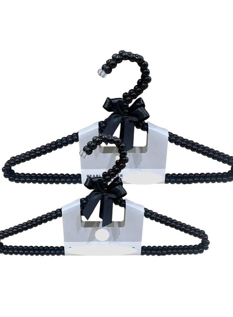 Black Pearl Clothes Hanger 4 Pieces (30 cm) - Image 1